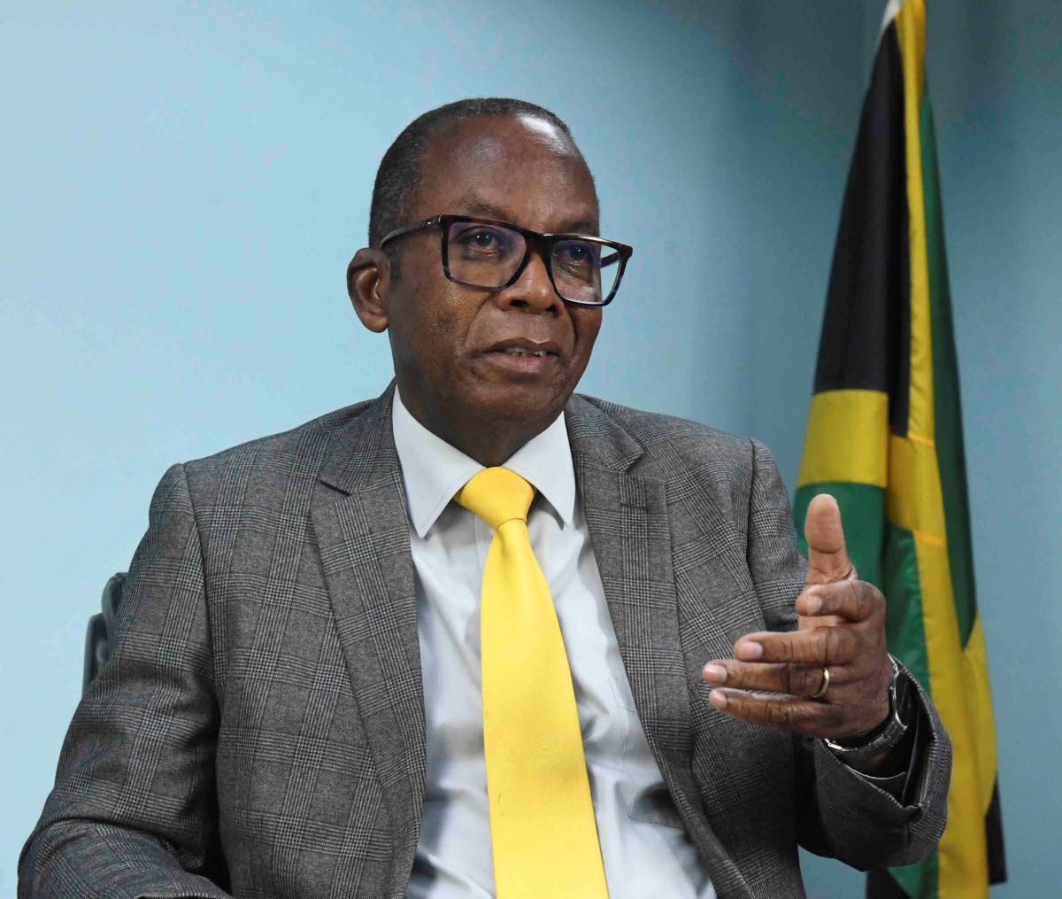 Glasspole Brown, director of elections... ‘Full purge is under active consideration at ECJ’.