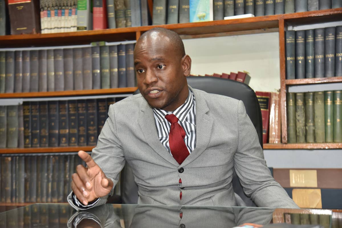 Attorney-at-law John Clarke.