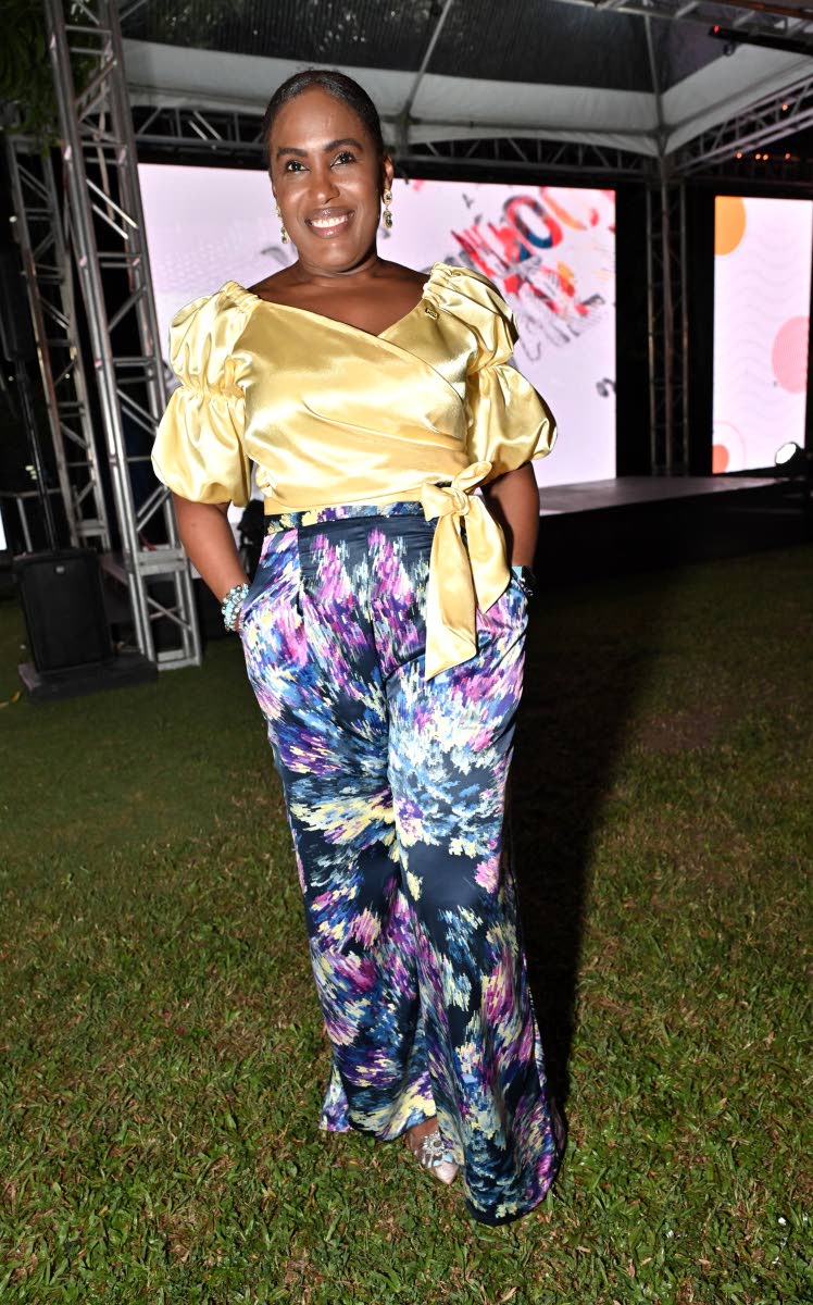 Kaysia Johnson Vaughan, group head of marketing and communications, National Commercial Bank, couldn’t miss out on this occasion.