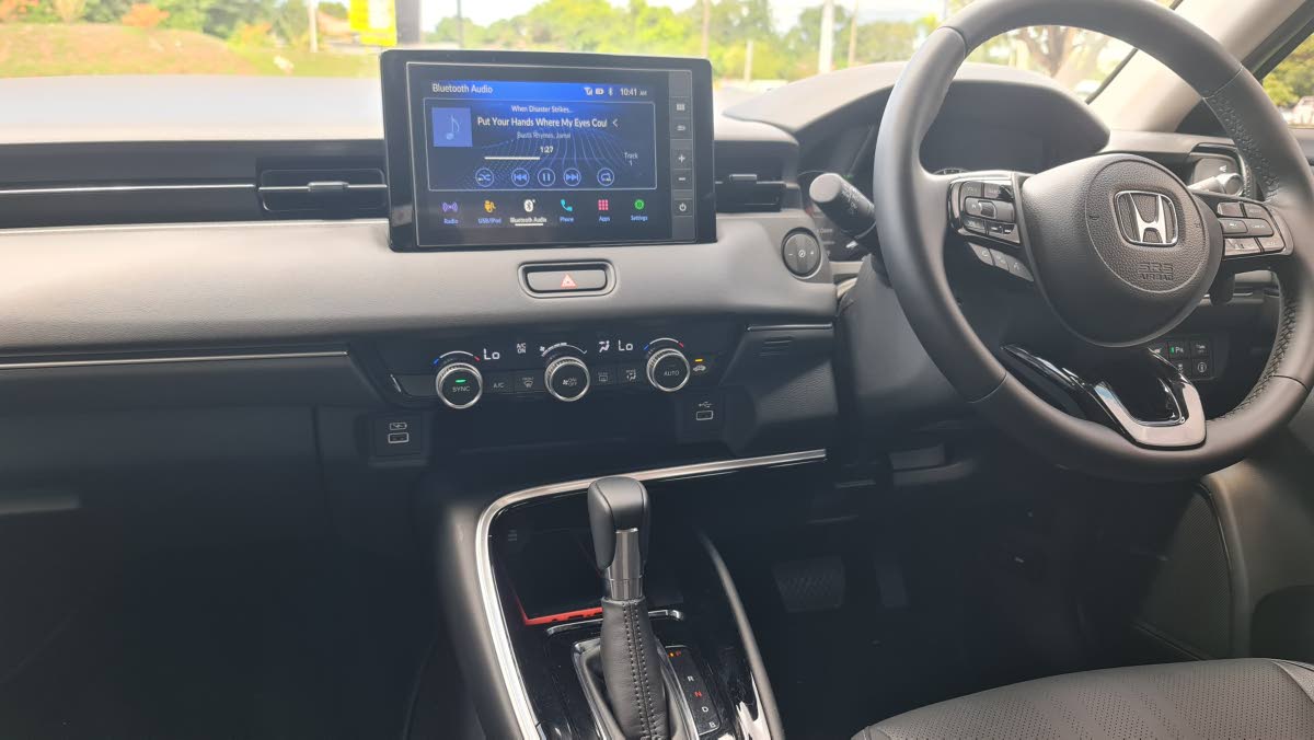 Honda HR-V interior. 