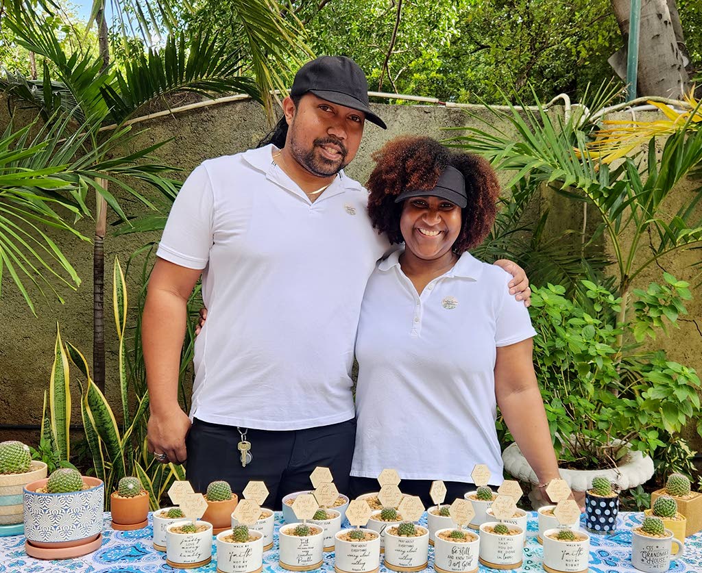 Shara Williams-Lue and her husband, Andrew Lue, went from new homeowners to plant parents, nursing their first set of cacti back to health during the COVID-19 pandemic.