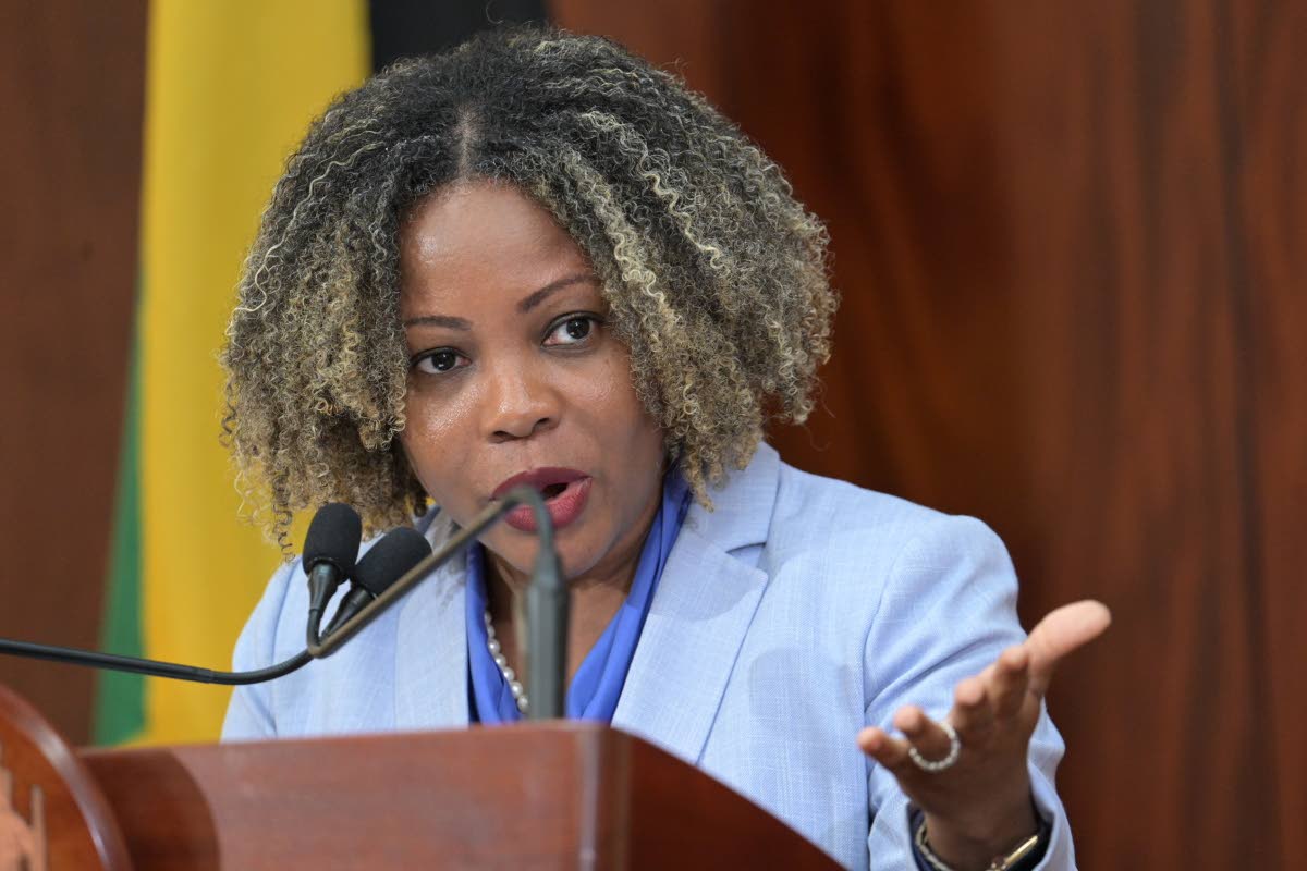 Senator Dr Dana Morris Dixon, minister of education, skills, youth and information. 