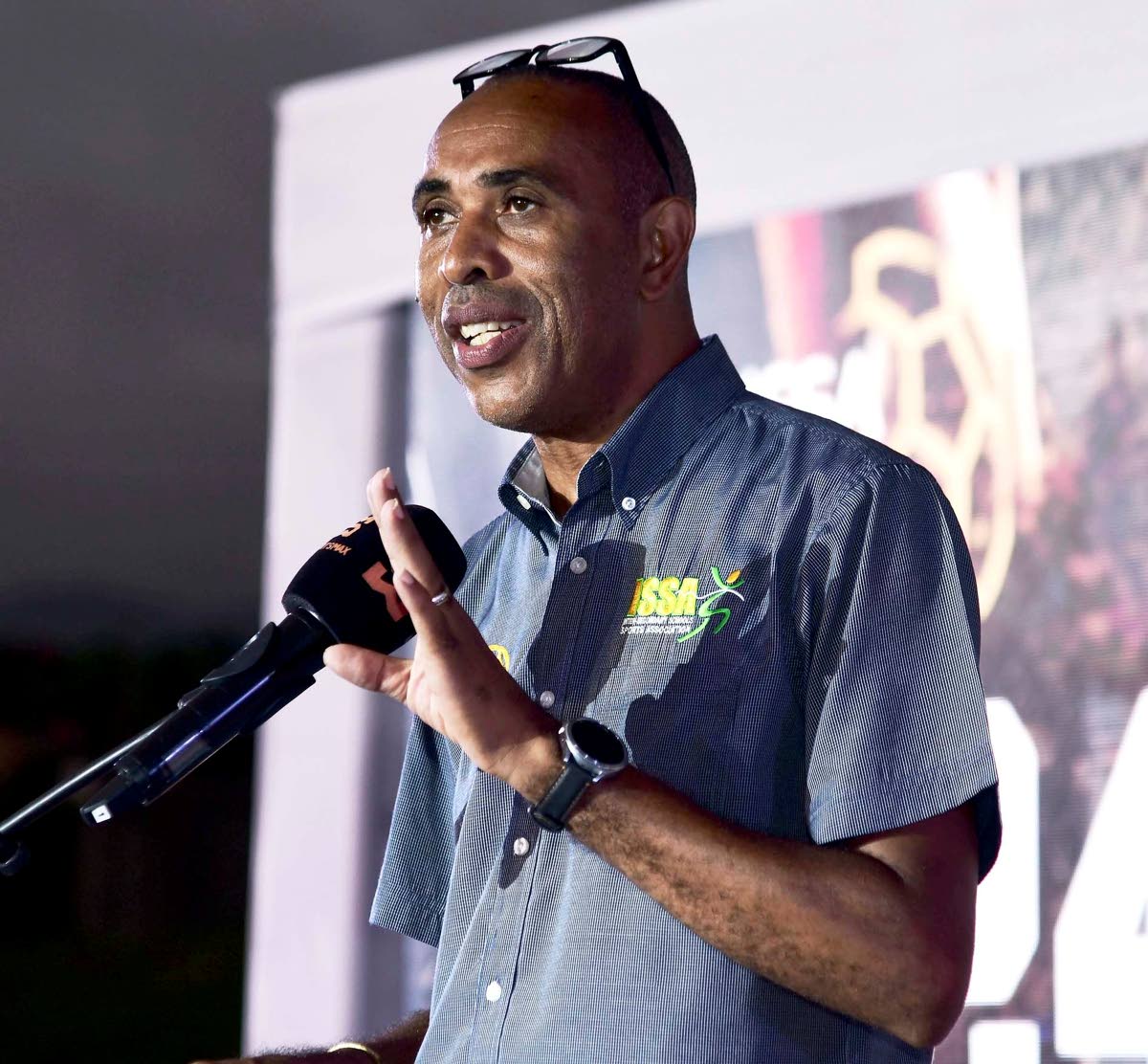 ISSA president Keith Wellington.