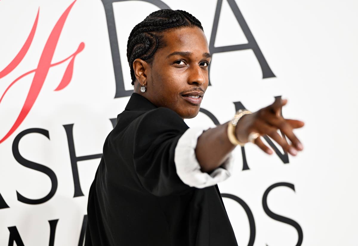 A$AP Rocky attends the CFDA Fashion Awards, hosted by The Council of Fashion Designers of America, at The American Museum of Natural History on Monday.