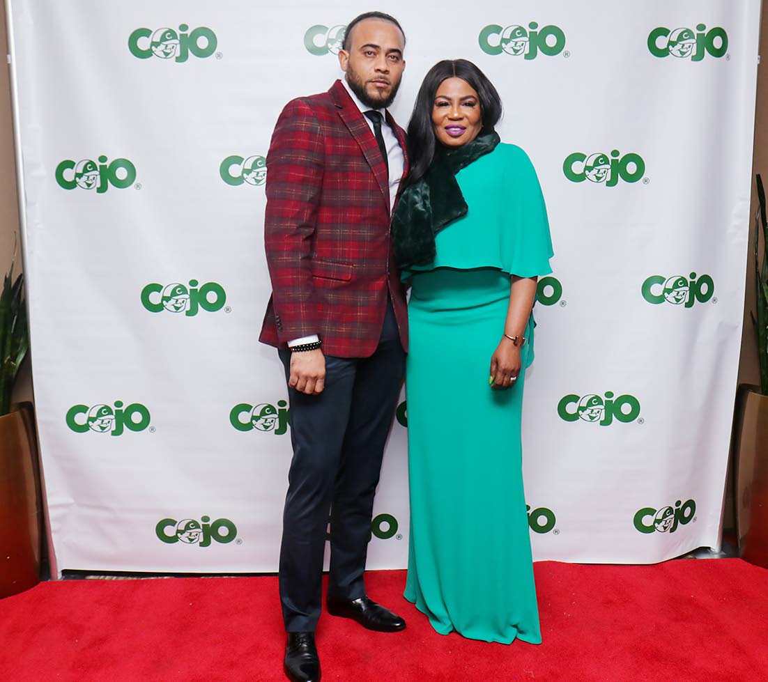 Jamaica’s Consul General to New York, Alsion Roach-Wilson and her husband Omar Wilson. 