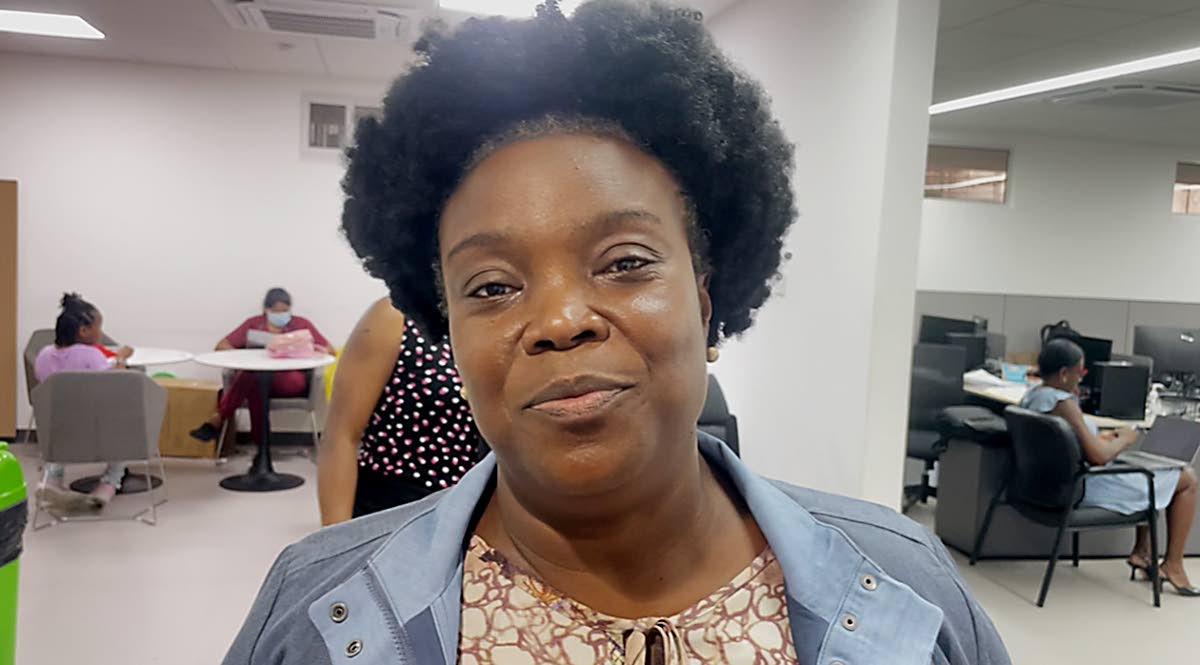 Cassandra Laing, the operations manager at Cornwall Regional Hospital. 