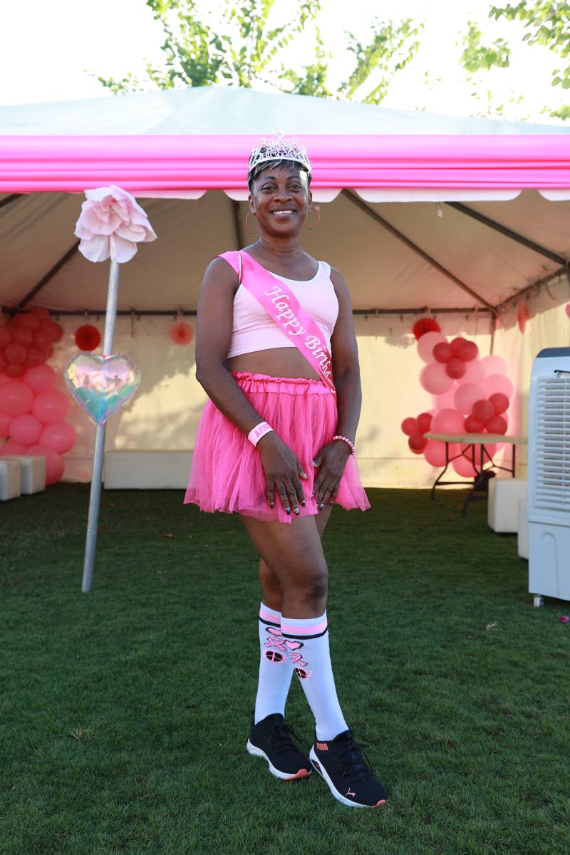 Thirteen-year breast cancer thriver Marlene Dawson celebrated her 56th birthday on Sunday, participating in a cause close to her heart.