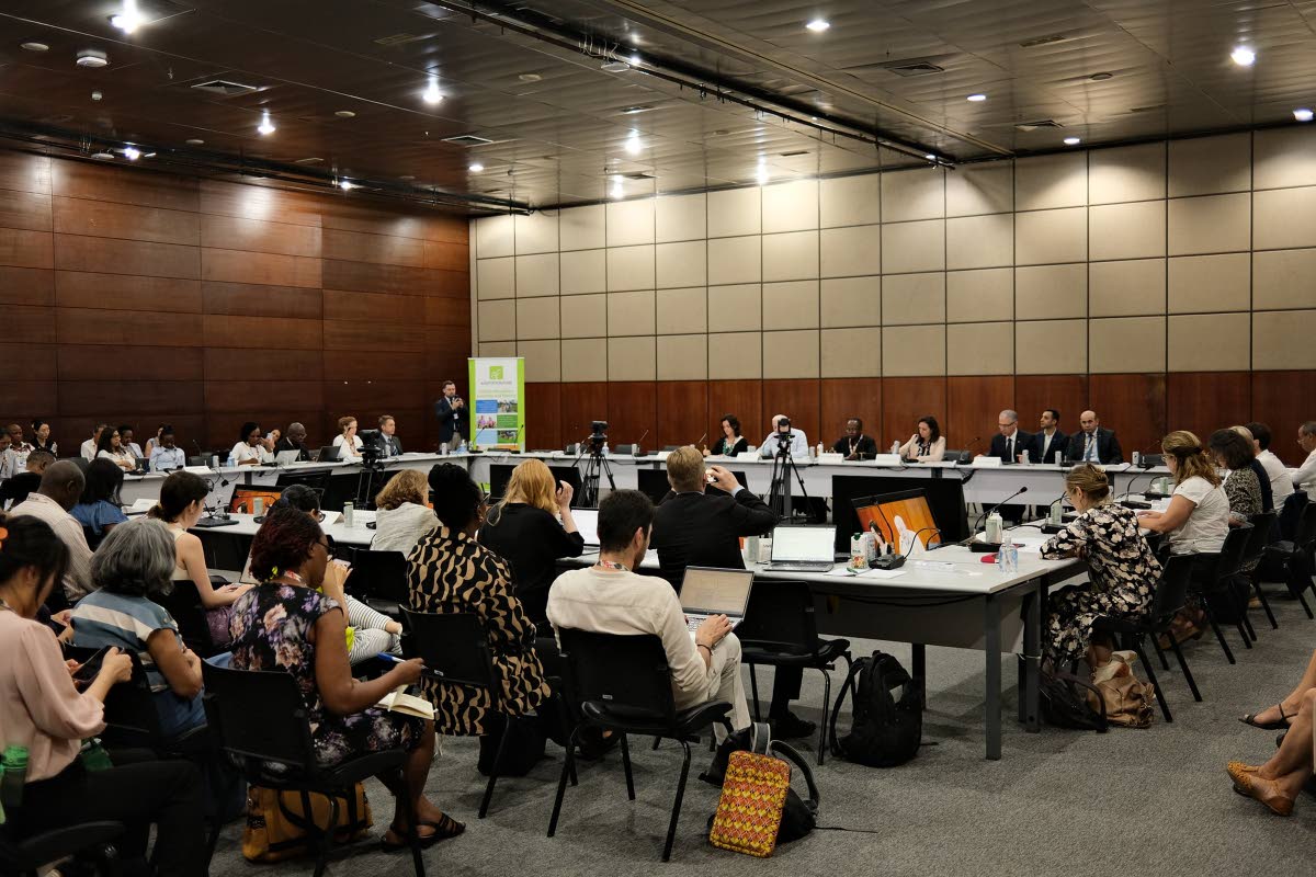 Participants at the Adaptation Fund’s Contributor Dialogue at COP30.