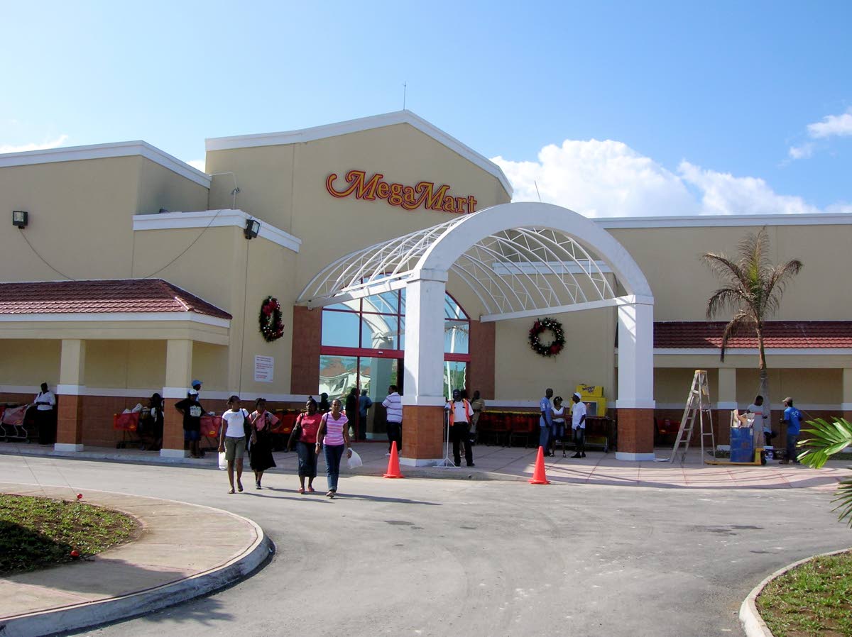 The MegaMart Wholesale Club store in Montego Bay, located at Catherine Hall.