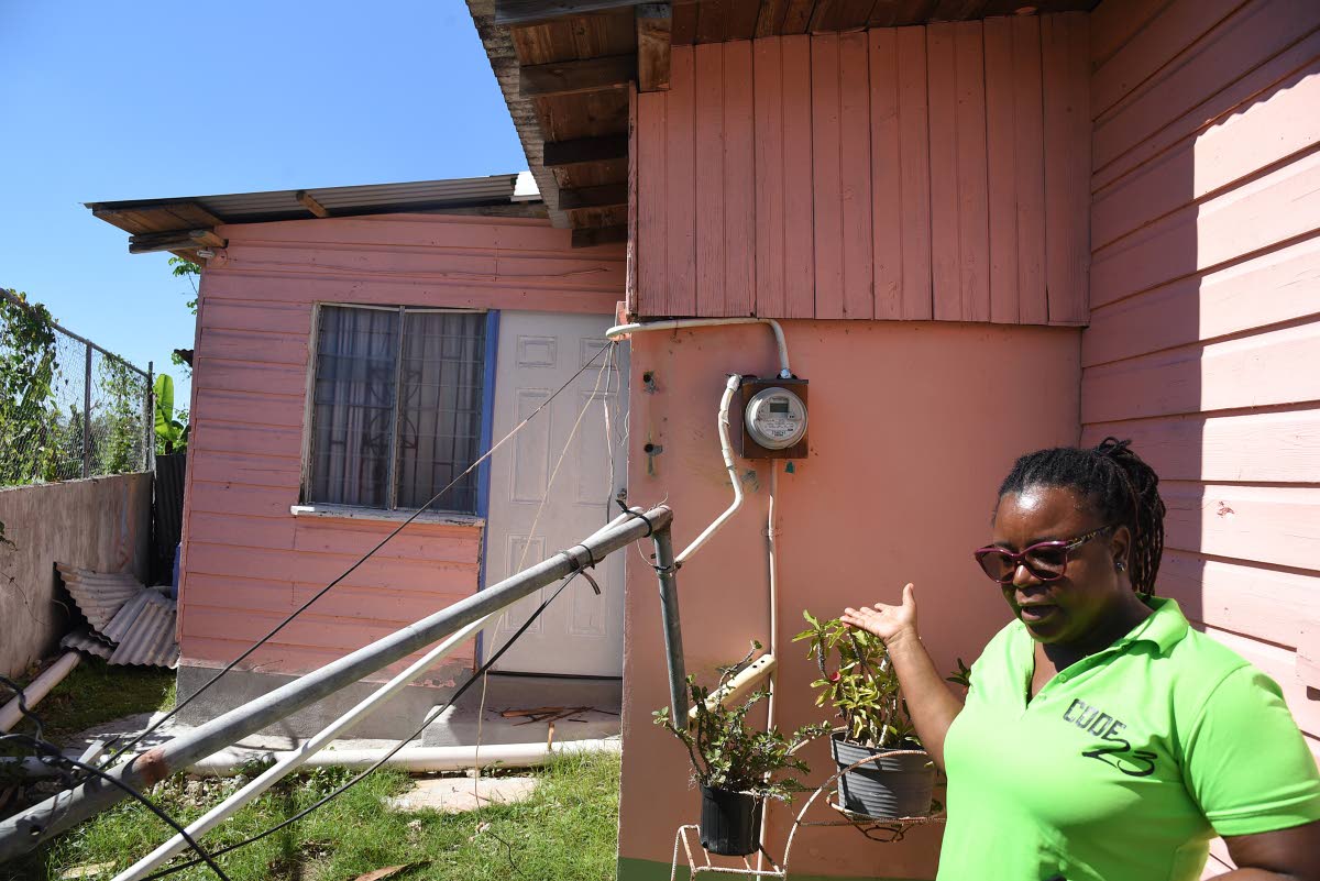 
Allison Johnson, who teaches history and social studies at Godfrey Stewart High in Savanna-la-Mar, recounts the terrifying experience when she lost her roof in Hurricane Melissa.