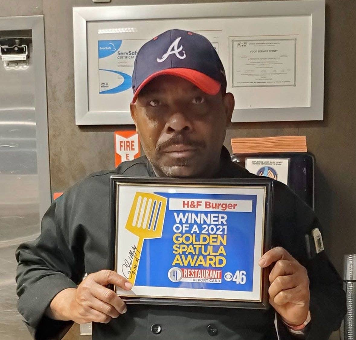 Sixty-five-year-old US Army veteran Godfrey Wade.