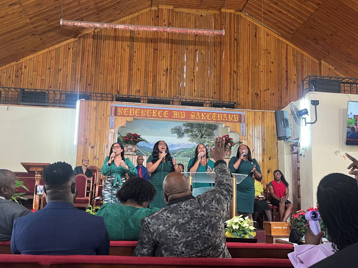 Soothing, impactful messages in song came from all-female group Restored.