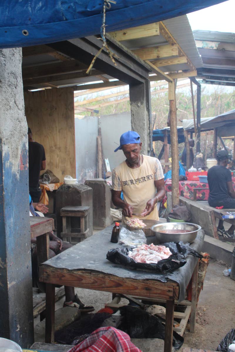 Soup vendor Jeffery Watt.