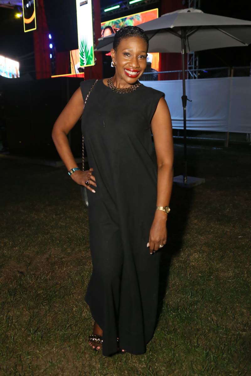 Choosing a relaxed, chill vibe, Dr Suzanne McDonald-Fowles shows off her festival style.