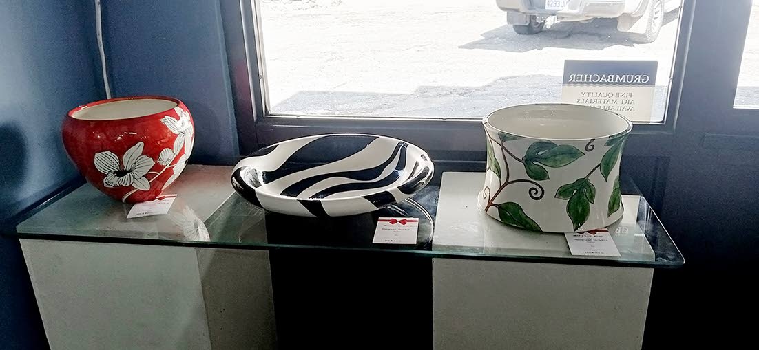 Ceramics featured at Olympia Gallery exhibition.