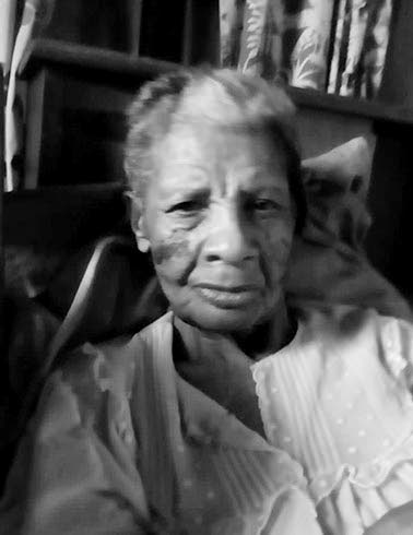 Eighty-five-year-old Myrtle Coke, who died on November 9, days after being airlifted by JDF relief team from her home in Springfield, St Elizabeth, where she was injured during Hurricane Melissa. 