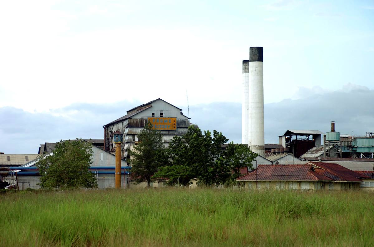 Pan-Caribbean Sugar Company Limited’s sugar factory in Frome, Westmoreland.