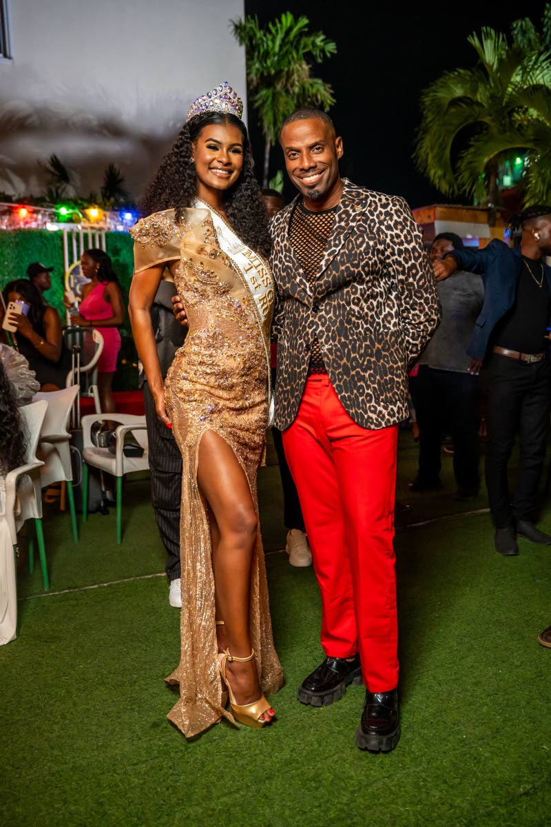 Miss Global Jamaica 2025 Keri-Ann Greenwood and Jermane Blair, national director of the local franchise, both shared lens at the official launch of the 2026 local competition.