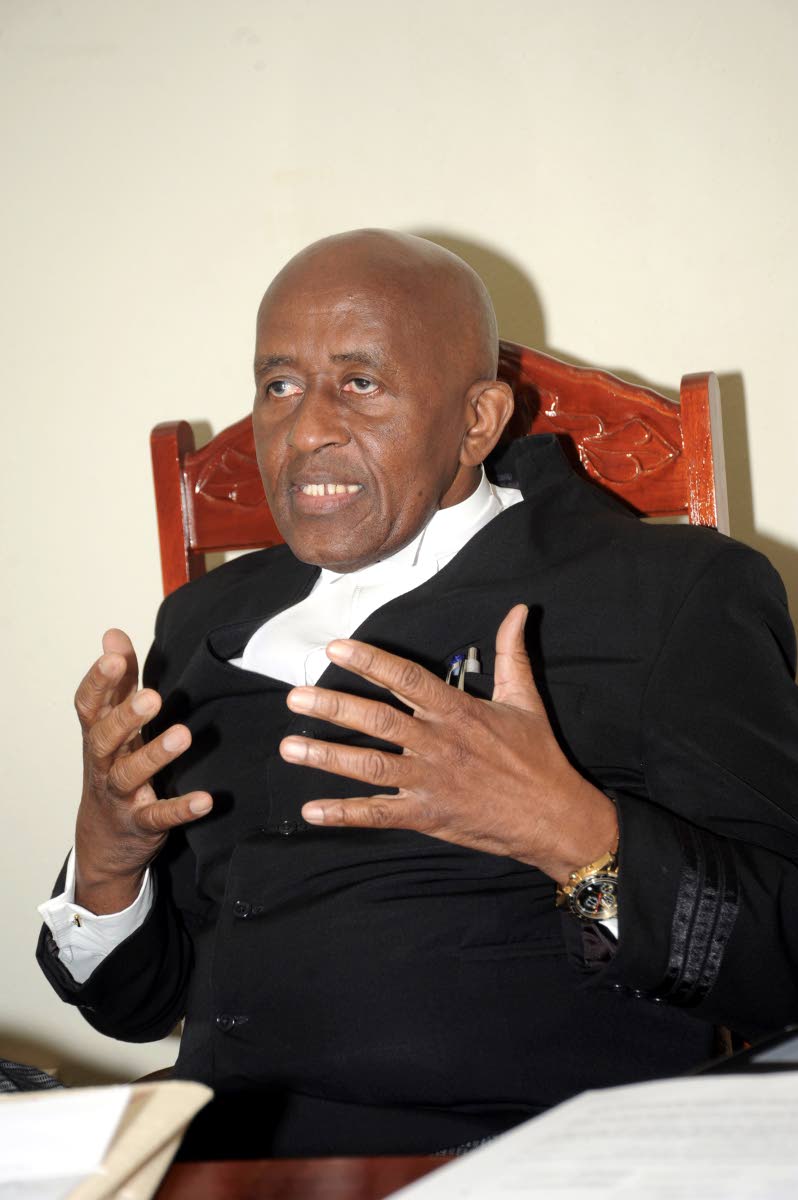 
Linton Gordon, one of the attorneys representing Usain Bolt.