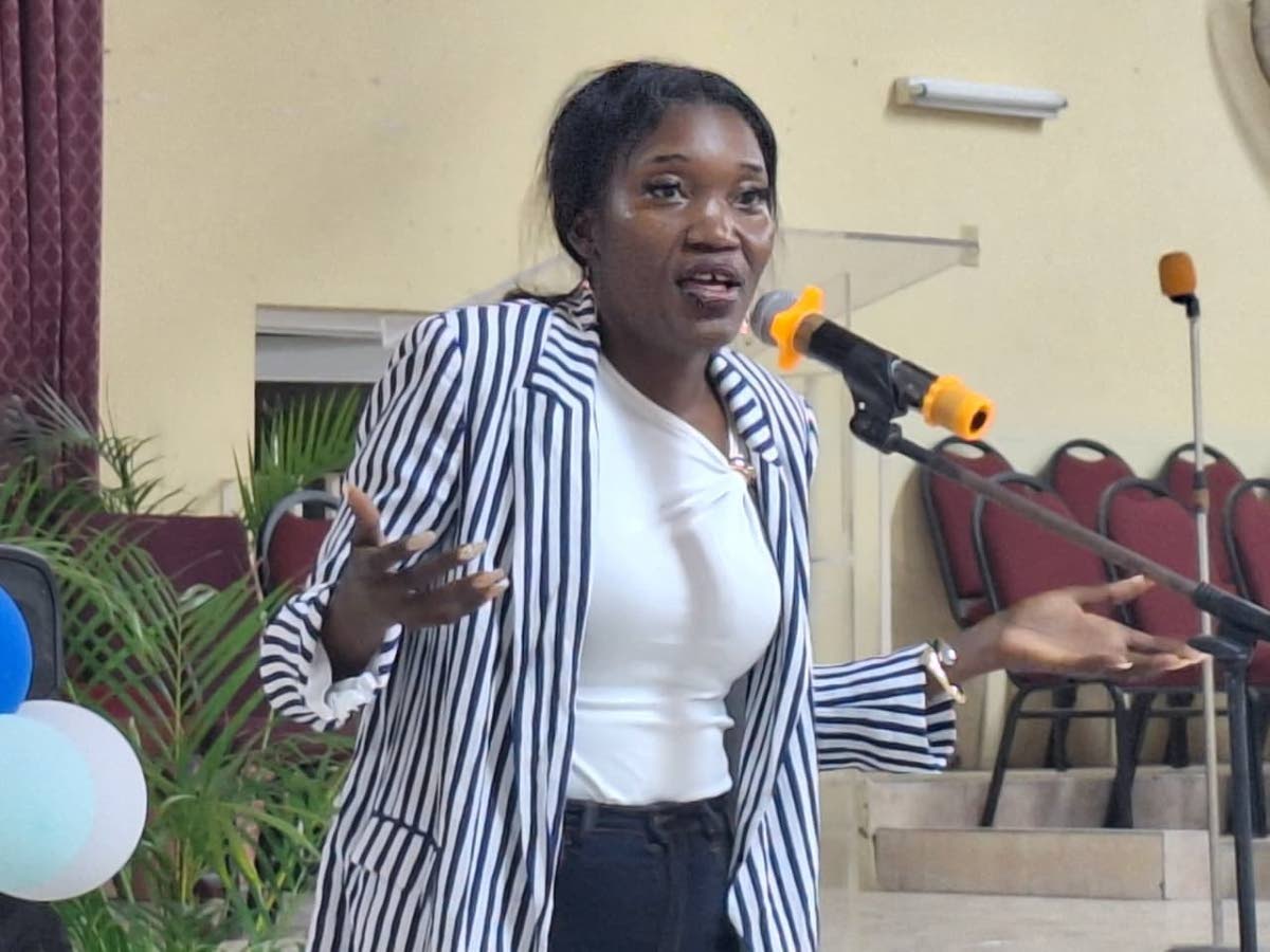 Tishauna Mullings, mental health and psychosocial support coordinator with Project HOPE.