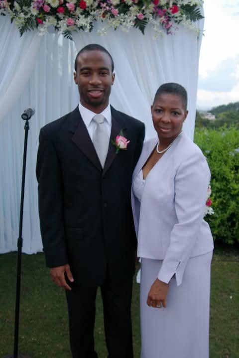 Dorian Samuels and her son Kamar.