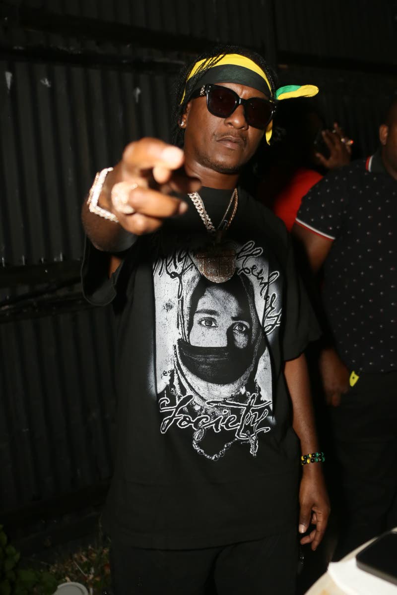 Strictly 2K honouree Desmond ‘Charly Black’ Mendez pauses for a photo during the festivities.