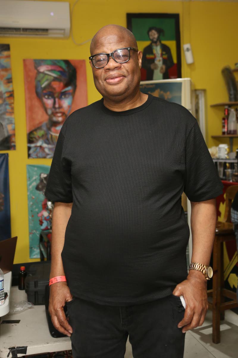 Junior ‘Heavy D’ Fraser at the recently staged Angola Festival held on New Year’s Eve in St Thomas.