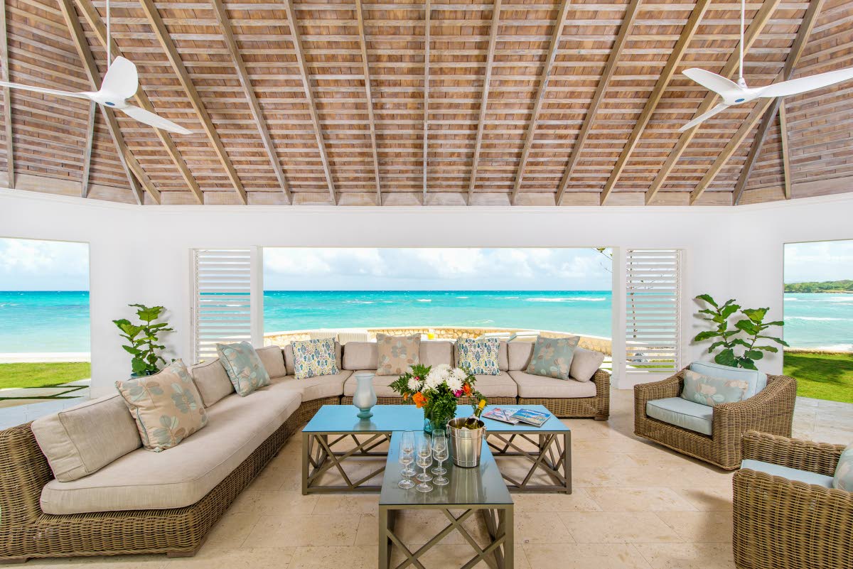 No words can aptly describe the feeling of being in this living room. 