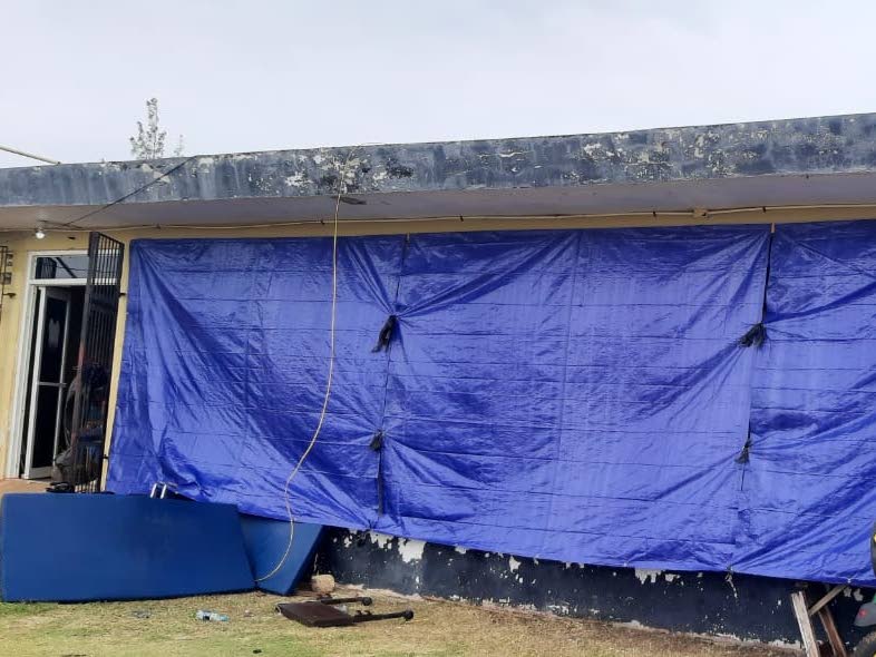 The Elliston Wakeland Youth Centre in Falmouth, Trelawny, which is now temporarily housing residents of the Trelawny Infirmary, who were relocated from Hague Primary School.