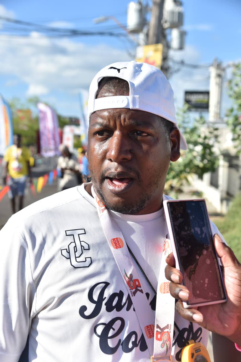 Jamaica College’s track and field head coach, Dwayne Johnson.