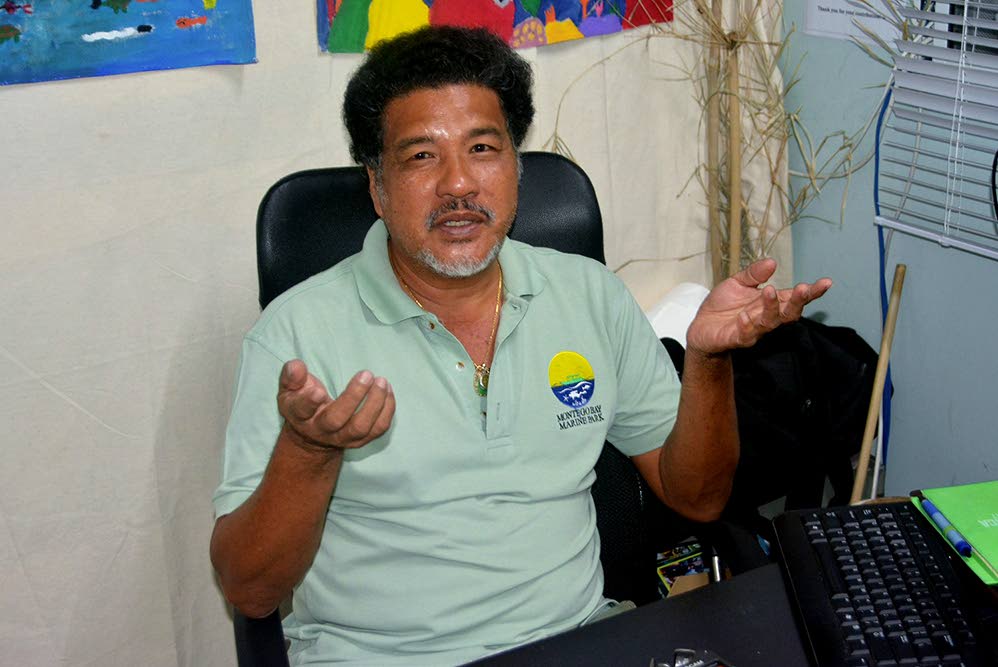 Hugh Shim, director of the Montego Bay Marine Park in St James.