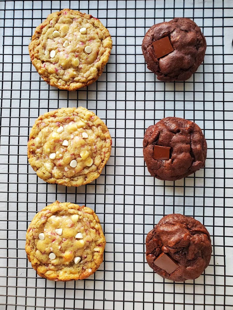 The frosty peppermint cookie from Crumb’d bursts with cool, refreshing sweetness, while the double dutch delights chocolate lovers with its deep, indulgent cocoa richness.