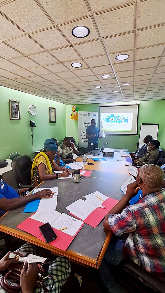Members of the Constitution Hill LFMC at a recent strategic planning consultation.