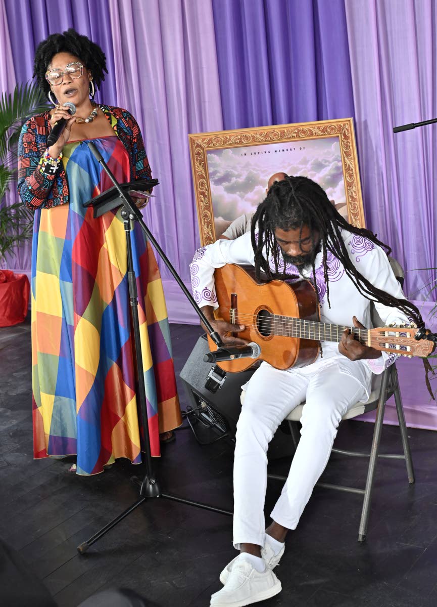 Musical tribute from Lisa ‘Chai’ Forrest and Marlon Brown.