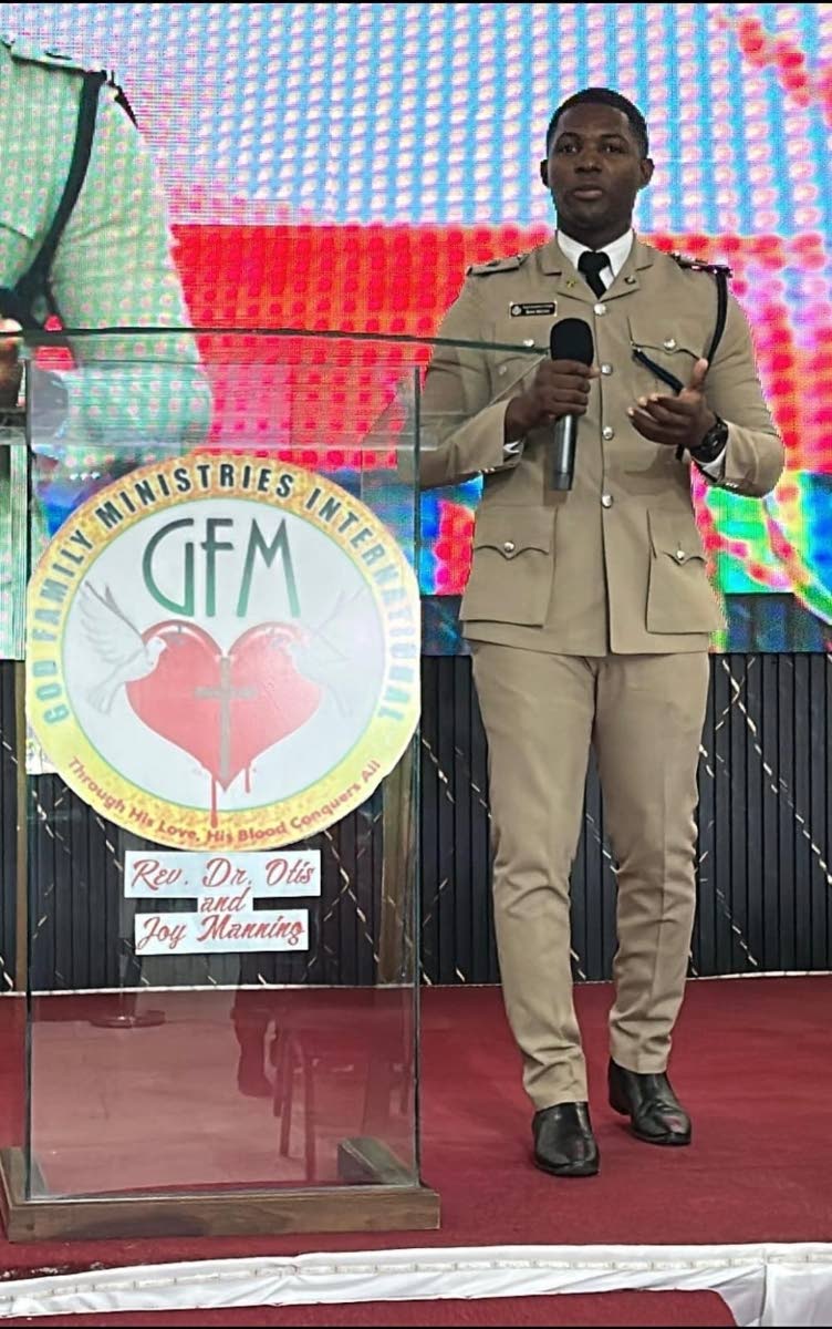 Superintendent of Police Randy Sweeney delivers the divisional overview.