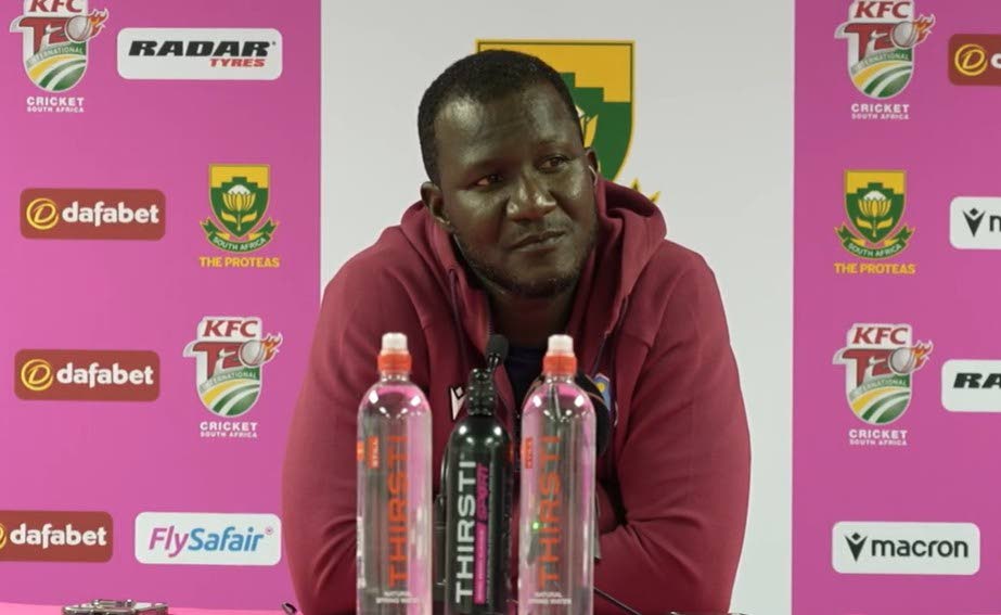 West Indies head coach Daren Sammy