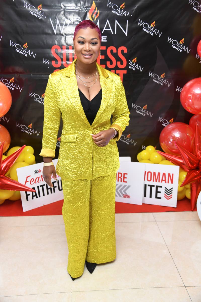 US-licensed therapist Brittainy Noel speaks on turning stress into a ‘healed response’ at Woman Ignite Success Summit. She was part of this year’s impressive lineup of speakers at the event’s fifth staging last Saturday at The Jamaica Pegasus hotel