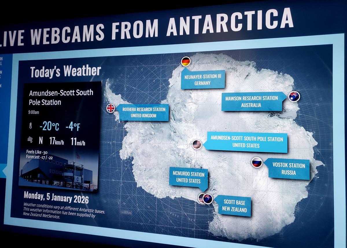 Antartica is owned not by a single nation but managed by a coalition of several countries based on a 1959 Antarctic Treaty.