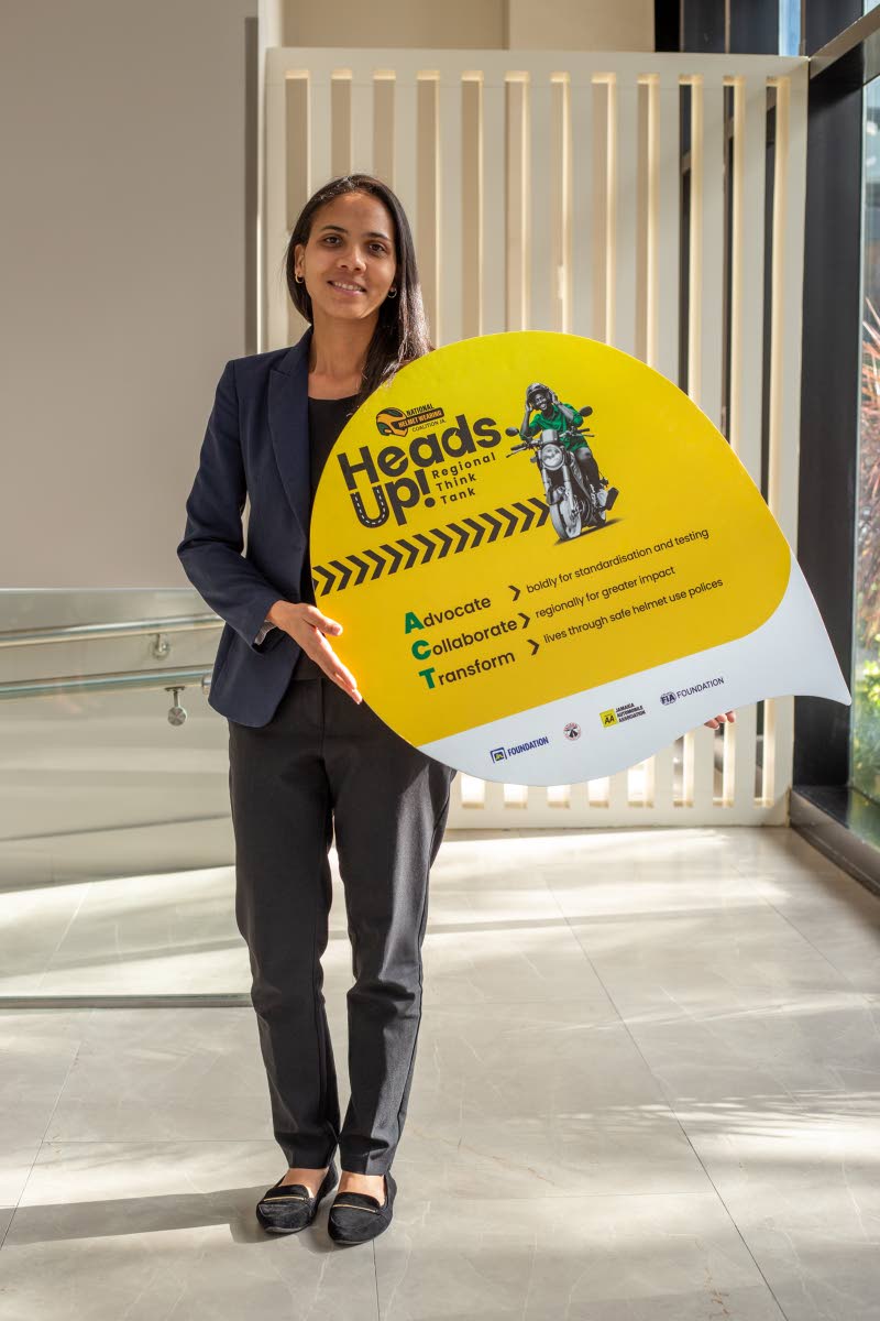 Yelissa Mendoza, road safety analyst, National Institute of Transit and Land Transportation, at the National Helmet Wearing Coalition’s Heads Up Regional Think Tank held in June 2025.