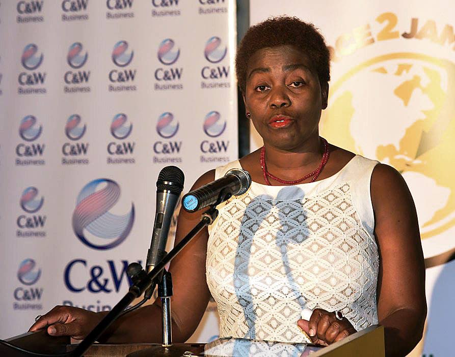 Gloria Henry, vice-president of business process outsourcing and logistics at the Port Authority of Jamaica.