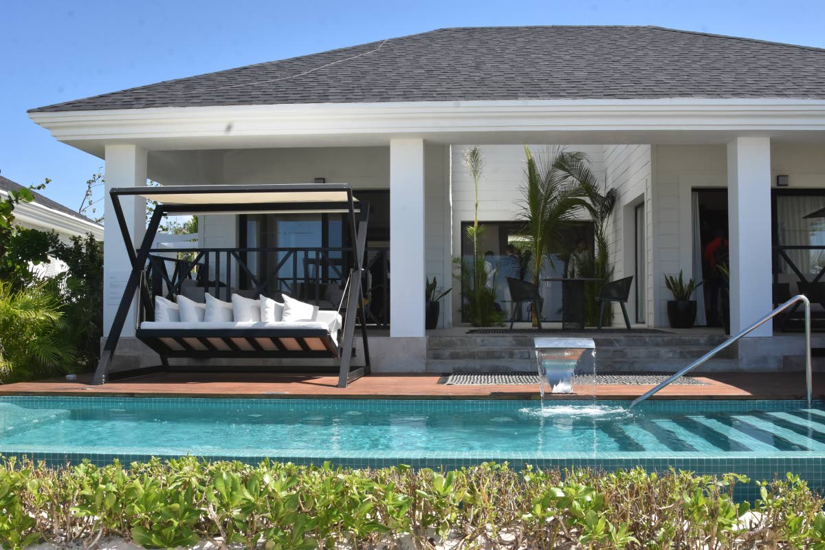 A one-bedroom villa at Excellence Oyster Bay.