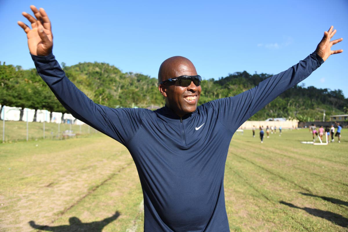 Edwin Allen head coach Michael Dyke.