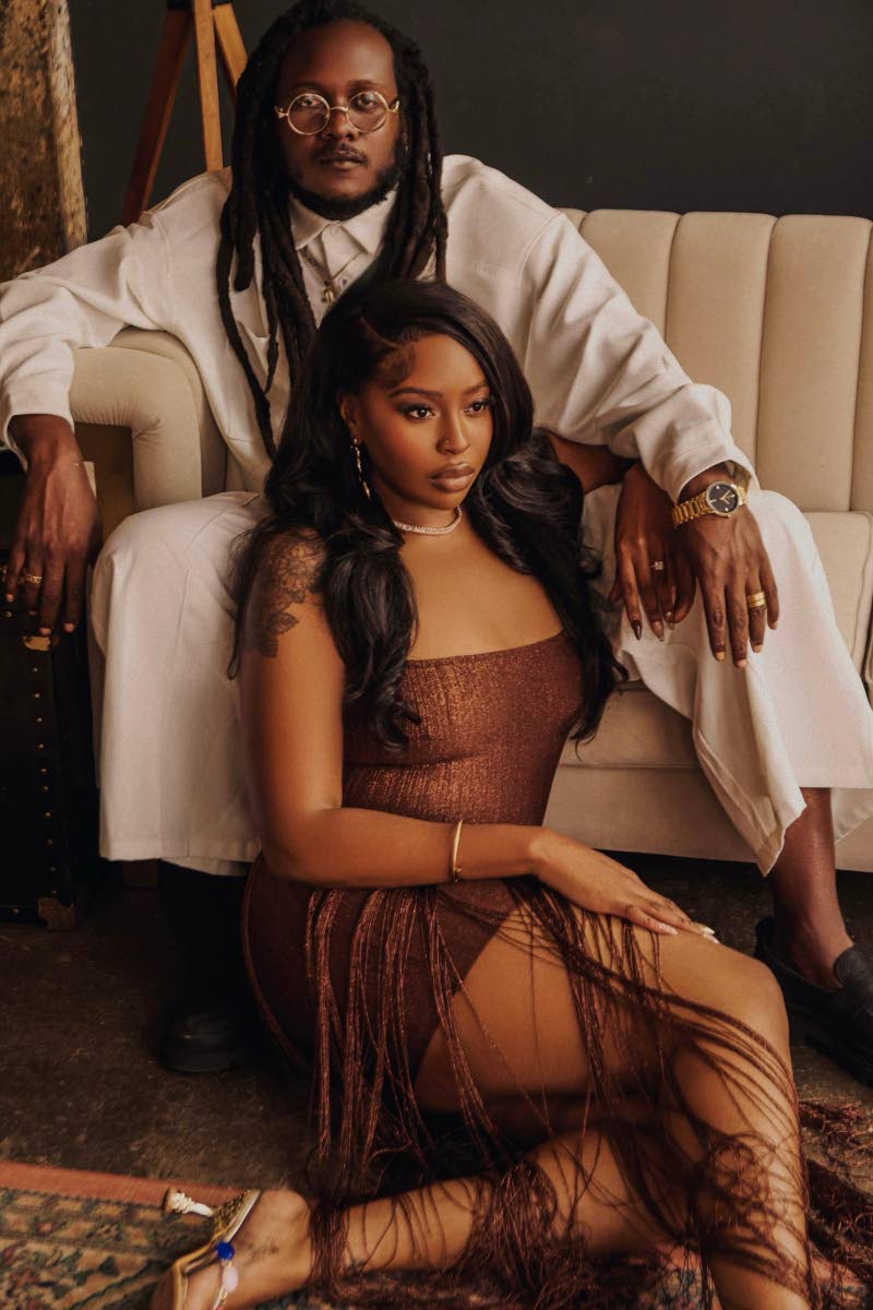 Reggae singer Samory I and his fiancée, CeeCee, owner of ZiriSol, a virtual interior design brand.