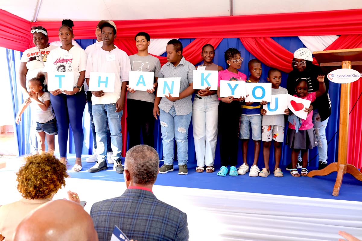 Having received their life-saving cardiac surgeries from Cardiac Kids of Florida, young recipients deliver a special ‘thank you’ to their caregivers and doctors during the 20th anniversary  celebration.