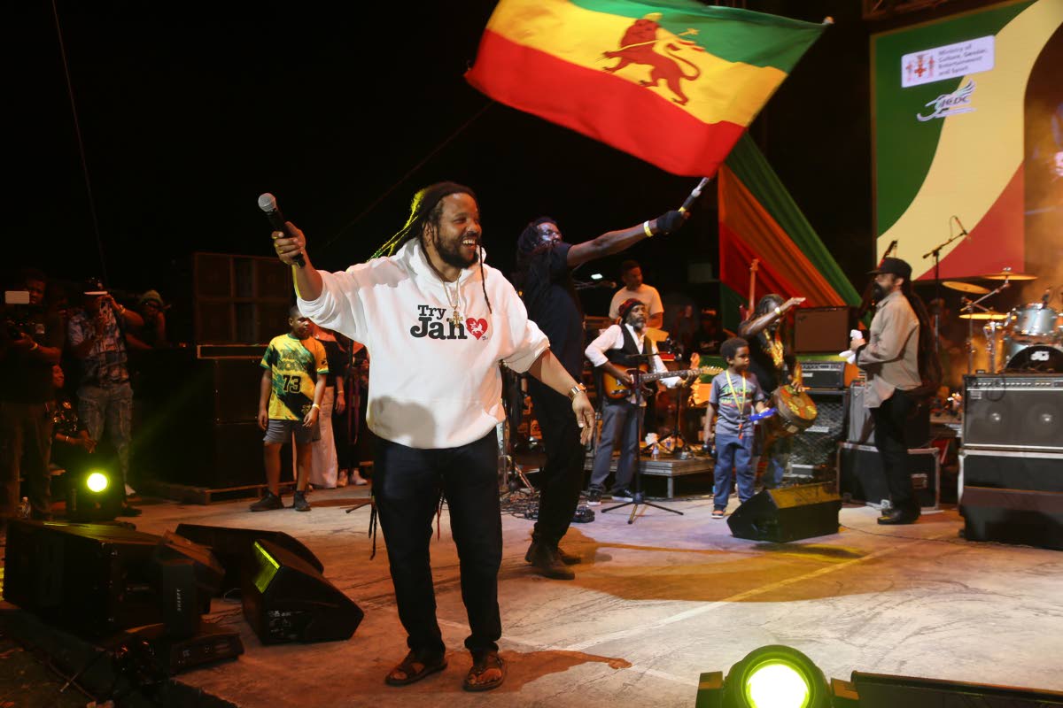 Stephen ‘Raggamuffin’ Marley thrilled the audience.