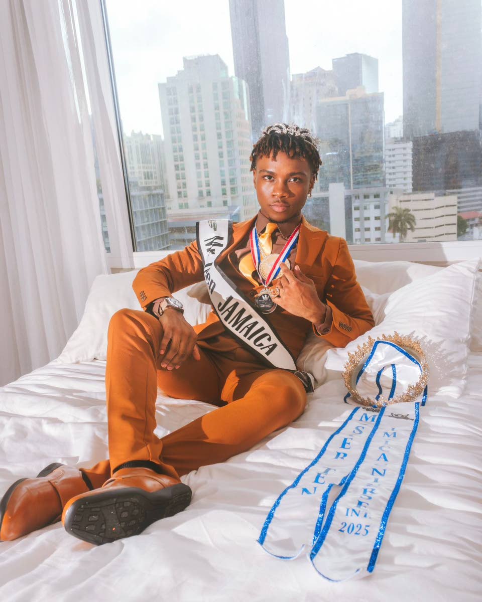 Mr Teen Universe International Jamaica 2025 Bradley Clarke.