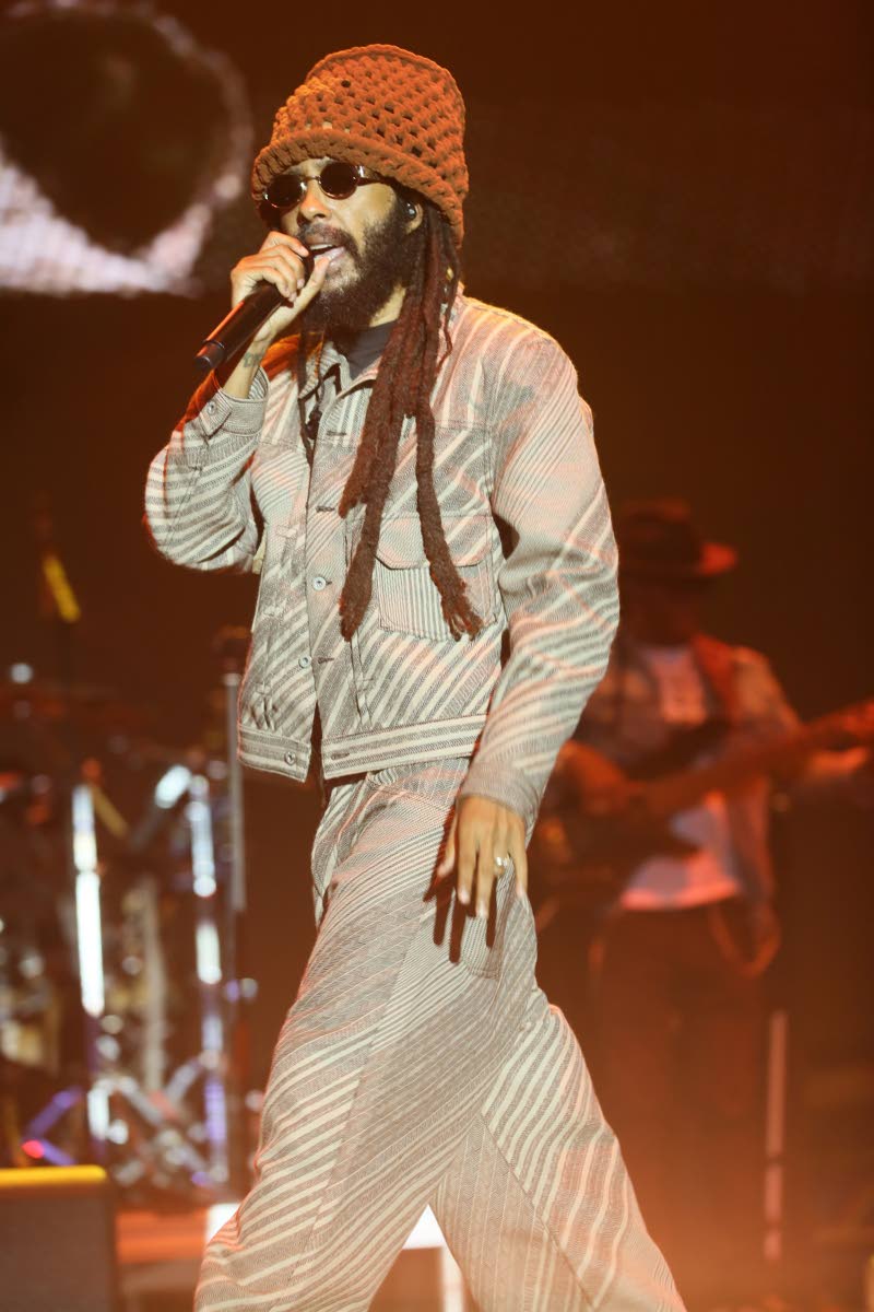 Protoje takes the stage to close day one of the Lost in Time music festival.