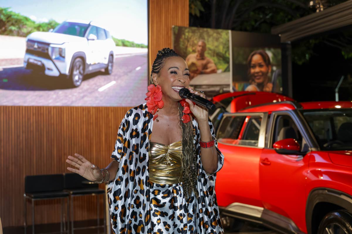 Reggae songbird Alaine takes the stage, performing some of her hits and entertaining guests. 
