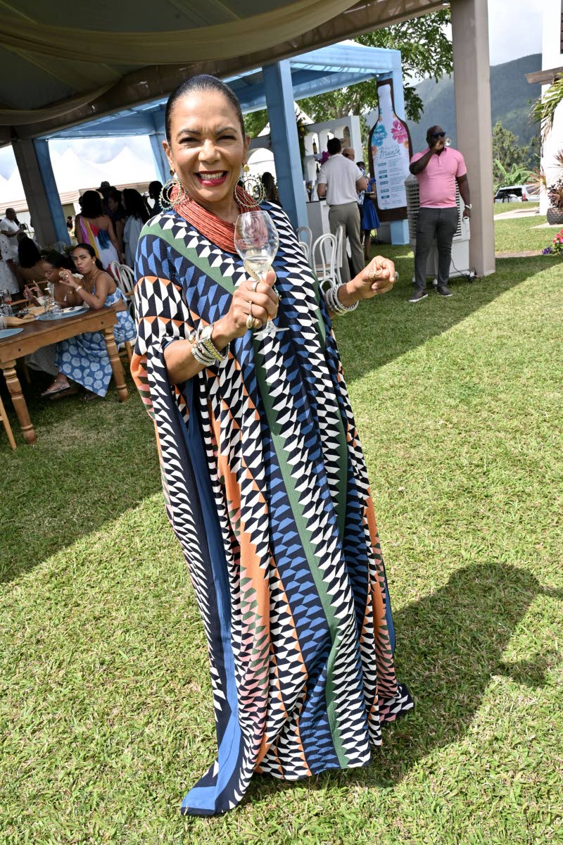 The ever-fabulous Cecile Levee is the absolute life of the party.