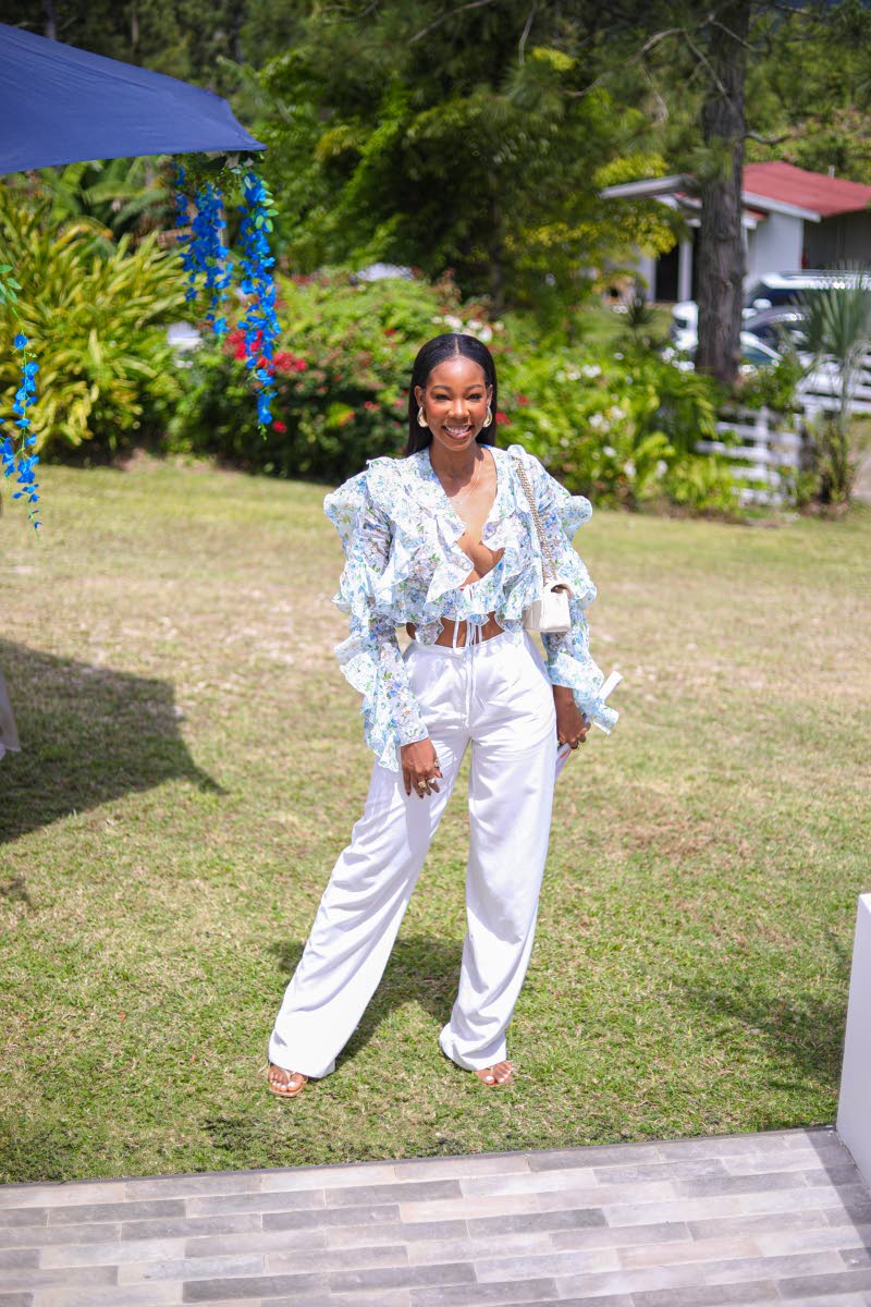 Jaciane Ellis, marketing projects officer at National Commercial Bank, is our effortlessly stylish muse.